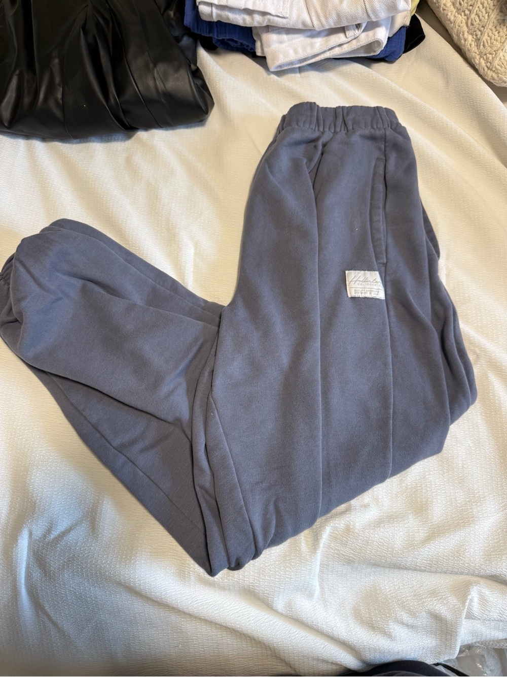 Hollister Slate Gray Jogger Sweatpants